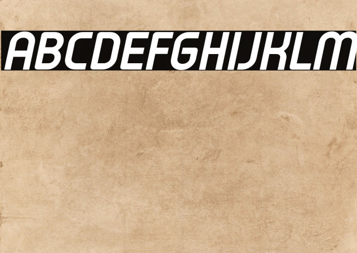 Typo Oval Demo Bold Italic Example 3