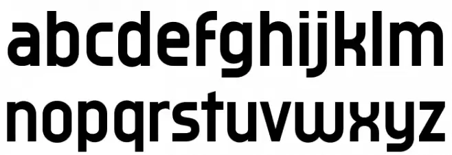 Typo Oval Demo Bold Caratteri MINUSCOLO