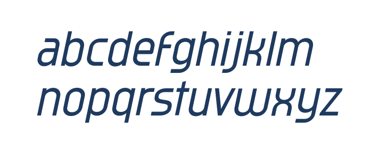 Typo Oval Demo Italic Lowercase