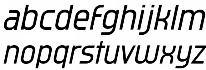 Typo Oval Demo Italic フォント 小文字