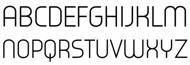 Typo Oval Light Demo Шрифта ВЕРХНИЙ