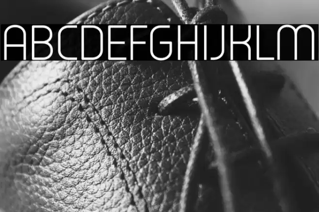 Typo Oval Light Demo Font examples