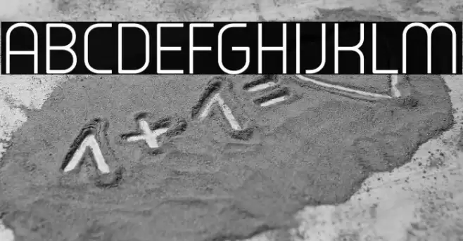 Typo Oval Light Demo Font examples