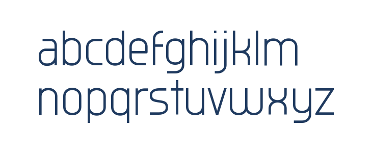 Typo Oval Light Demo Lowercase