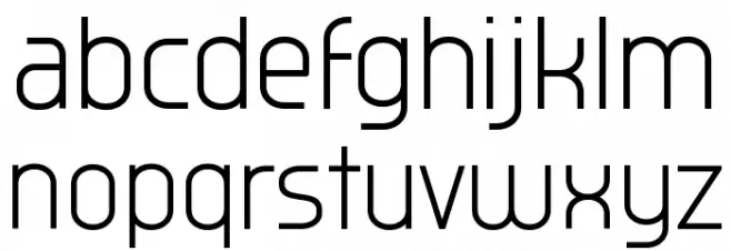 Typo Oval Light Demo 字体 小写