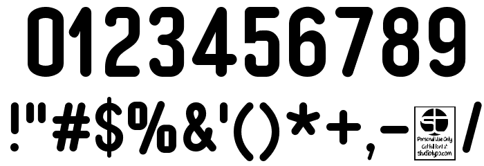 Typo Quik Demo Bold Font OTHER CHARS