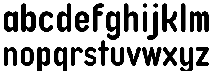 Typo Quik Demo Bold Font LOWERCASE