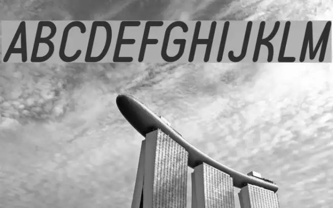 Typo Quik Demo Italic Polices examples