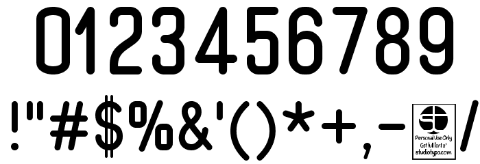 Typo Quik Demo Font OTHER CHARS