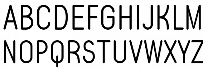 Typo Quik Light Demo Polices MAJUSCULES