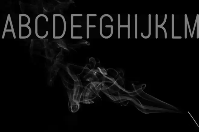 Typo Quik Light Demo Schriftart examples