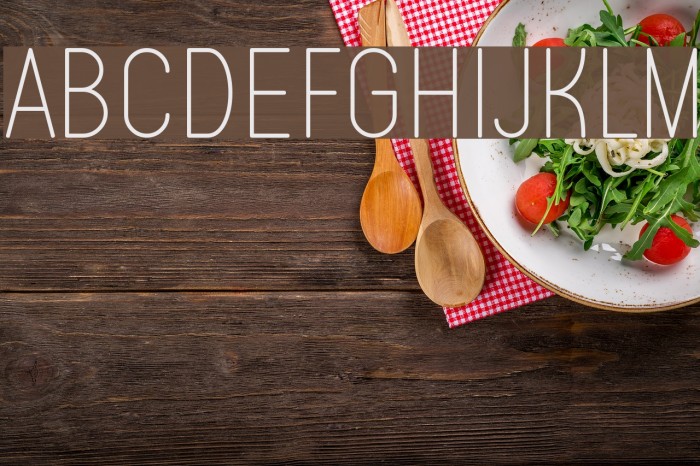 Typo Quik Thin Demo Font examples