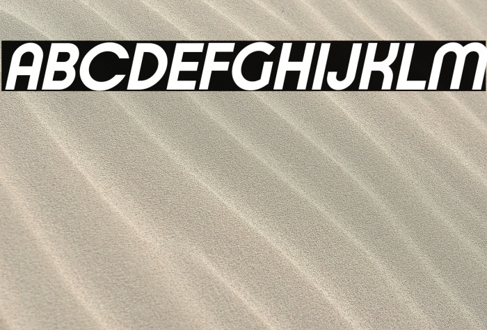 Typo Ring Demo Bold Italic Example 1