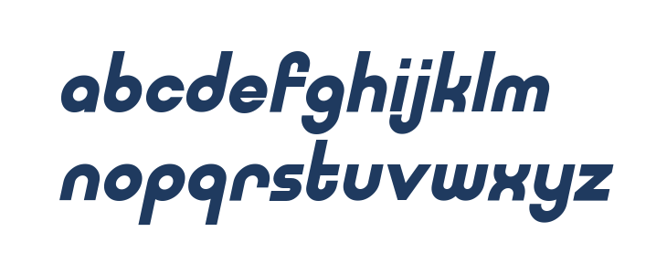 Typo Ring Demo Bold Italic Lowercase