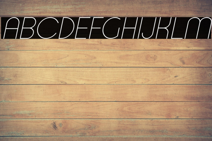 Typo Ring Light Demo Italic Example 2