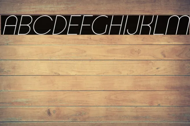Typo Ring Light Demo Italic Example 2