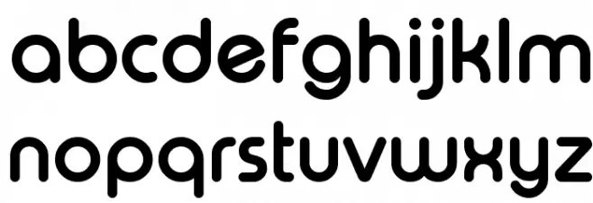 Typo Round Bold Demo Fuentes MINÚSCULAS