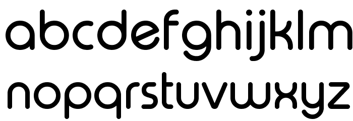 Typo Round Regular Demo Font LOWERCASE