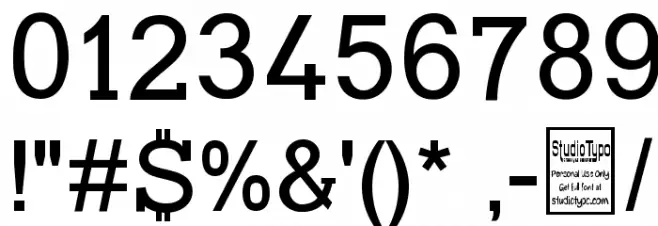 Typo Slab Schriftart Anderer Schreiben