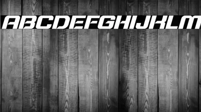 Typo Speed Bold Demo Italic Font examples