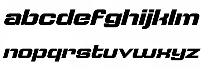 Typo Speed Bold Demo Italic خط أحرف صغيرة