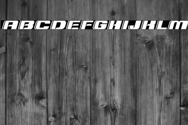 Typo Speed Shadowed Demo フォント examples