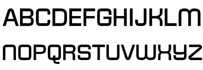 Typo Square Bold Demo Fuentes MAYÚSCULAS
