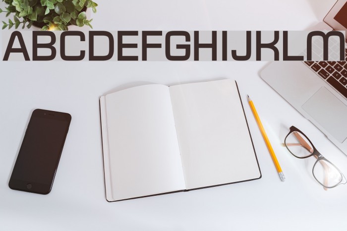 Typo Square Bold Demo Polices examples