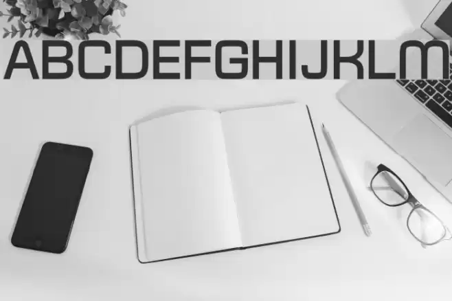 Typo Square Bold Demo Polices examples
