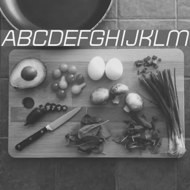 Typo Square Italic Demo Font examples