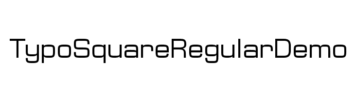 Typo Square Regular Demo  Free Fonts Download