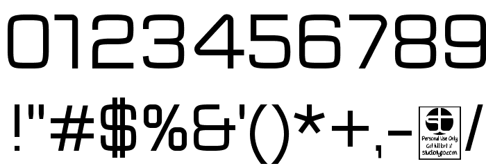 Typo Square Regular Demo Font OTHER CHARS