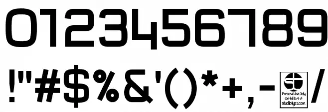 Typo Style Demo Bold Font OTHER CHARS