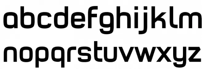 Typo Style Demo Bold Caratteri MINUSCOLO