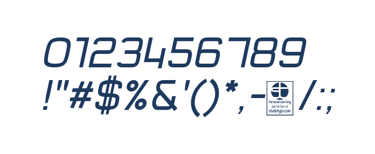 Typo Style Demo Italic Other Characters