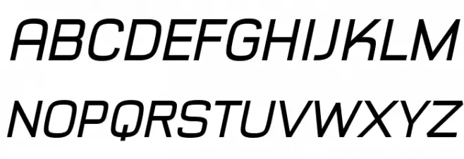 Typo Style Demo Italic Schriftart Groß