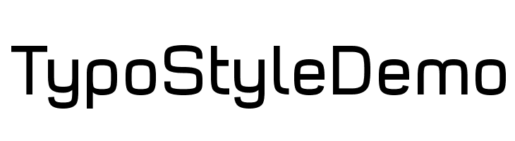 Typo Style Demo  font caratteri gratis