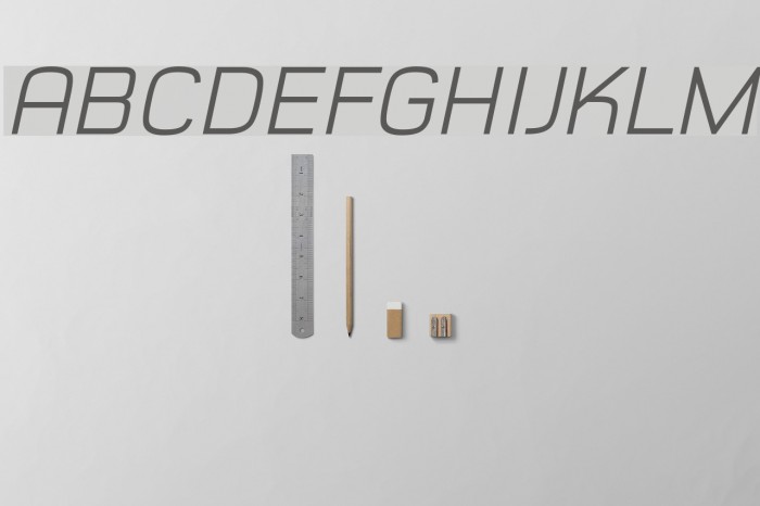 Typo Style Light Demo Italic Font examples