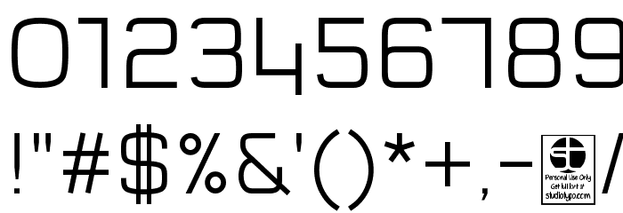 Typo Style Light Demo Font OTHER CHARS