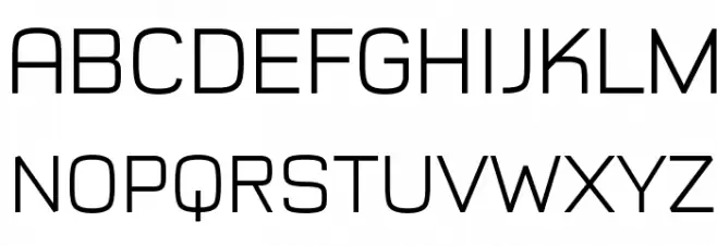 Typo Style Light Demo Polices MAJUSCULES
