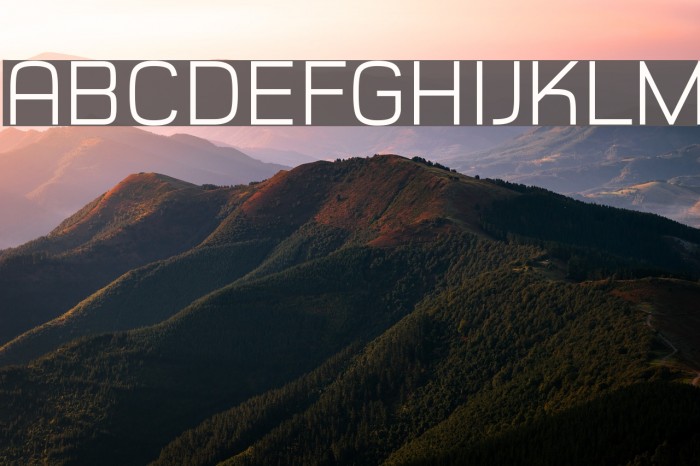 Typo Style Light Demo Font examples
