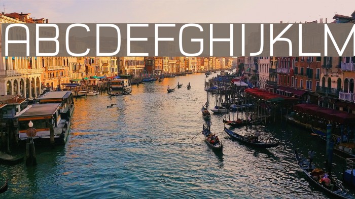 Typo Style Light Demo Font examples