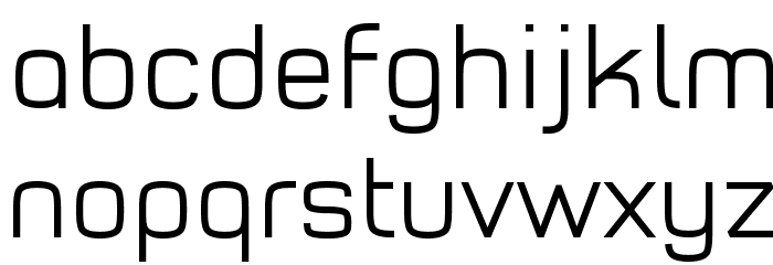 Typo Style Light Demo Font LOWERCASE