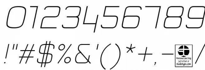 Typo Style Thin Demo Italic  