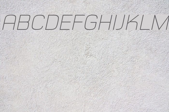 Typo Style Thin Demo Italic Font examples