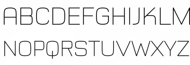 Typo Style Thin Demo Fonte MAIÚSCULAS