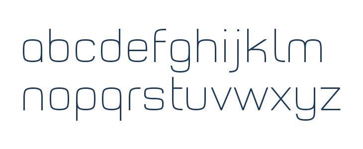Typo Style Thin Demo Lowercase