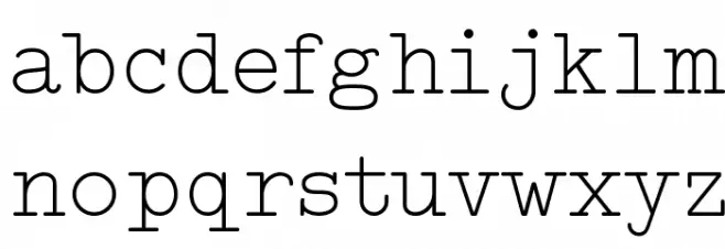 Typo Writer Light Demo Шрифта строчной