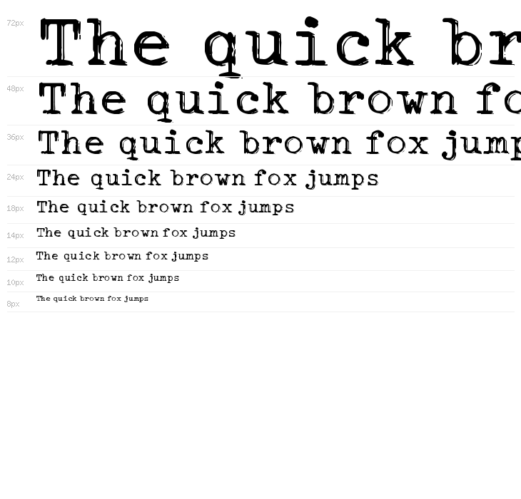 Typo Writer Shaky Demo Waterfall