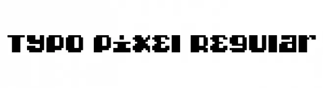 Typo pixel Regular 